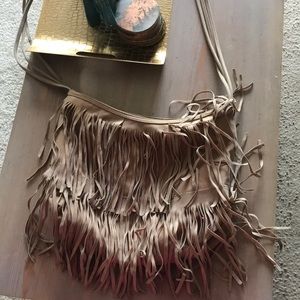 Boho shoulder handbag